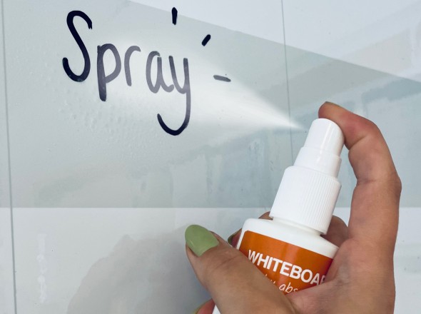 Whiteboard reinigingssprays