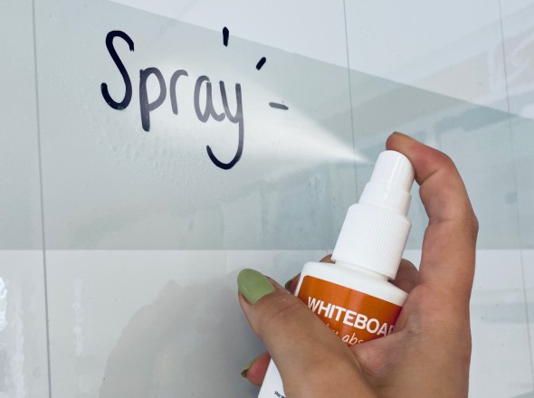 Whiteboard reinigingssprays