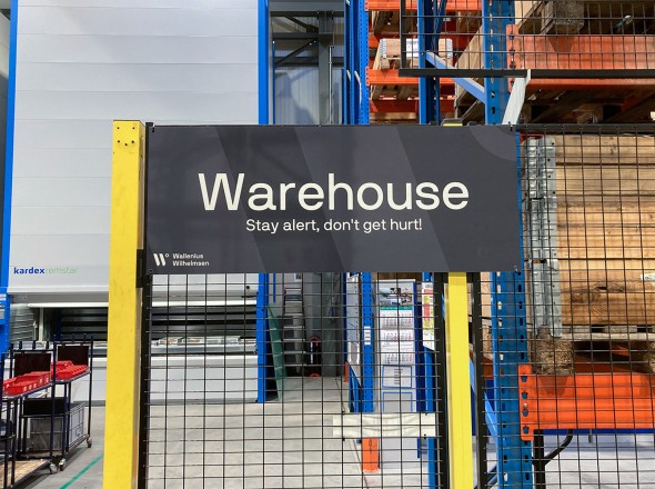 Interne bewegwijzering - locatieaanduidingen - signing