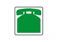 Telefoon magneet (Customer Service) | Groen