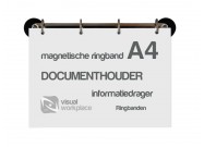 Magnetische ringband A4 liggend