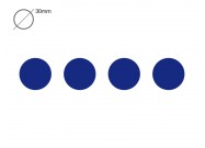 Whiteboard magneten rond | Blauw