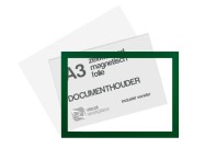 Zelfklevend magneet folie A3 (incl. magneetvenster) | Groen