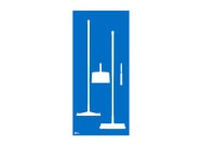 Compleet schaduwbord pakket (DiBond) | Blauw