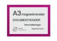 Magneetvenster A3 | Roze