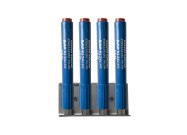 RVS Stiftenhouder incl. detecteerbare markers | Rood