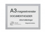 Magneetvenster A3 | Zilvergrijs