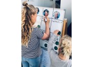 Kids planbord - Thuis scholing (Zelf in laten vullen)