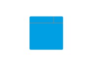 Scrum whiteboard magneet in het blauw