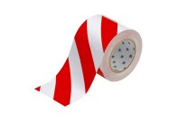 Brady Vloertape - ToughStripe 10cm (mix kleur) | Rood / Wit