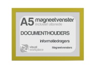 Magneetvenster A5 (incl. uitsnede) | Geel