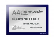 Magneetvenster A4 uitwisbaar | Blauw