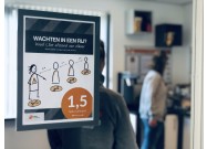Magneetvenster incl. ijzerhoudende folie - Geschikt voor glas en vlakke oppervlaktes