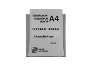 Magnetische folderhouder A4 staand