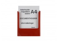 Folderhouder magnetisch A4 (staand-kleur)