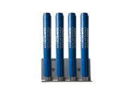 RVS Stiftenhouder incl. detecteerbare markers | Blauw