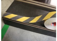 Anti Slip Tape Zwart Geel Trap