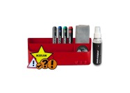 Whiteboard kit - Smartbox | Rood