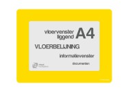 Vloervensters A4 (set) | Geel