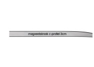 Magneetstrook C-Profiel