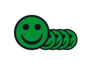 Magnetische smileys 5cm | Groen