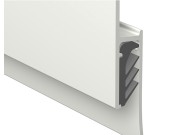 Memo rail magnetisch 50cm voorbeeld technische tekening