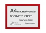 Magneetvenster A4 | Rood