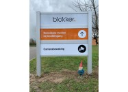 Infrastructuur signing - externe bewegwijzering - welkomszuil klein