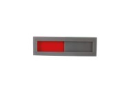 Magnetisch status schuifbord rood