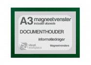 Magneetvenster A3 (incl. uitsnede) | Groen