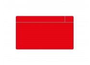 Whiteboard Scrumcards groot 8x14cm rood