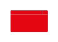 Whiteboard Scrumcards groot 8x14cm rood