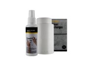 Schoonmaakset met spray, wisser en navulling - wit