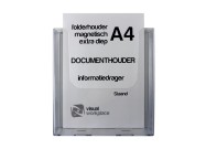 Folderhouder magnetisch A4 Staand extra diep