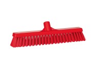 Vikan bezem Combi vezels (410mm) | Rood