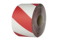 DuraStripe Vloertape - Supreme V 10cm (mix kleur) | Rood / Wit