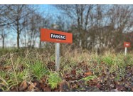 Externe bewegwijzering parkeerplaats borden