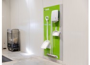 Potmagneet schaduwbord montage zonder boren hygienisch fabriek (66mm)