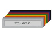 Magnetische titelkader A3