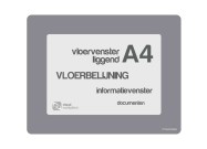 Vloervensters A4 (set) | Grijs