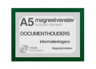 Magneetvenster A5 (incl. uitsnede) | Groen