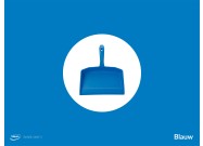 Schaduwbord stickervellen (Vikan kleuren) | Blauw