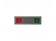 Magnetisch status schuifbord groen-rood