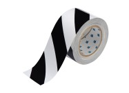 Brady Vloertape - ToughStripe 7,5cm (mix kleur) | Zwart / Wit