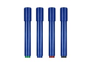 Detecteerbare whiteboard markers (4 kleuren)