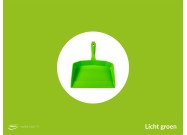 Schaduwbord stickervellen (Vikan kleuren) | Licht groen