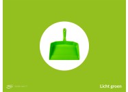 Schaduwbord stickervellen (Vikan kleuren) | Licht groen