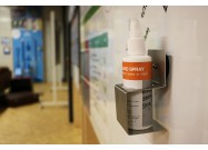 RVS Houder (45mm) - Whiteboard spray