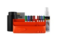 Whiteboard smartbox oranje