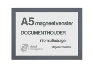 Magneetvenster A5 | Grijs